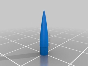 von karman cone de nariz ld-haack hobby modelo foguetes 3d print model - Mito3D