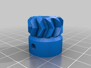 eckstruder balıksırtı dişliler 3d yazıcı parçaları 3d print model - Mito3D
