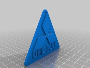 dalijj Schlüsselbund Schlüsselanhänger kundengebundene 3d print model - Mito3D