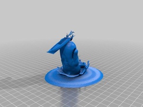 moby-oh-de la merde moby dick cachalot baleine 3d print model - Mito3D