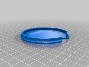 clip-on flip-top can lid kitchen & dining 3d print model - Mito3D