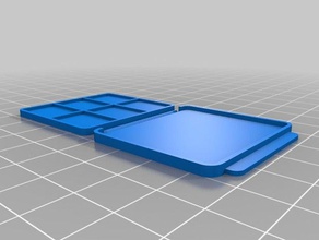 my customized case micro sd cards containers 3d print model - Mito3D