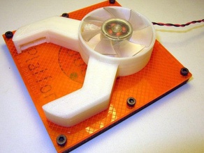 ducted cooling fan other air duct upgrade part 3d print model - Mito3D