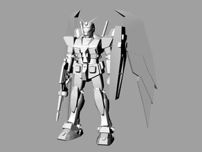 hierro gundam wing zero juegos y juguetes frankenstein hombre de 3d print model - Mito3D