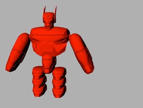 iron lagann toys & games frankenstein man tengen toppa gurren 3d print model - Mito3D