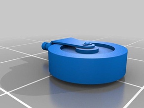 caster partes ruedas de la máquina pivote rueda 3d print model - Mito3D