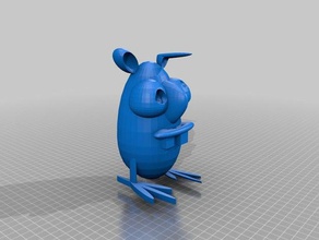 coolio Weihnachten ornament 3d-drucken 3d print model - Mito3D