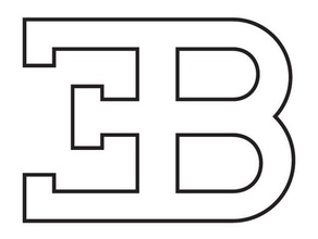 bugatti Schlüsselanhänger Kunst 3d-logo key chain logo 3d print model - Mito3D