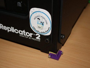 vibrationnoise réduire shoesfeet réplicateur de 22x 3d l'imprimante accessoires mise à niveau la partie replicator 2x sketchup supportless utile 3d print model - Mito3D