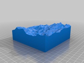 topographie stgallen 3d-drucken 3d print model - Mito3D