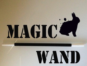 customized magic wand toys games customizer magician pla tricks 3d print model - Mito3D