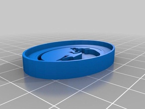 enders game Ratte medallion-cookie-cutter 3d print model - Mito3D