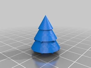 l'albero di natale 3d print model - Mito3D