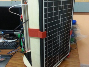 el panel solar de la titular Impresora 3d accesorios 3d print model - Mito3D