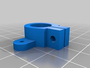 tricopter tail mechanism r c vehicles 3d print model - Mito3D
