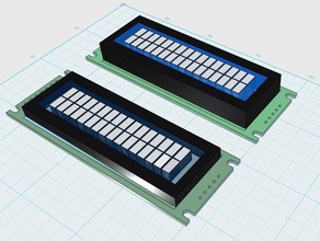 sunlike sc1602b diy lcd display painel 3d print model - Mito3D