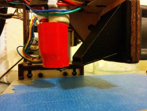 printrbot simple 2014 fan duct 3d printer parts cooling 3d print model - Mito3D