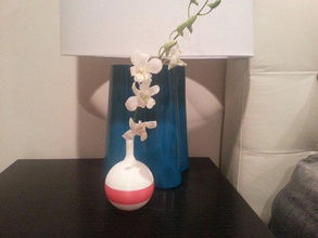 singolo vaso di fiori arredamento contenitore regalo titolare famiglia la pianta sketchup 3d print model - Mito3D