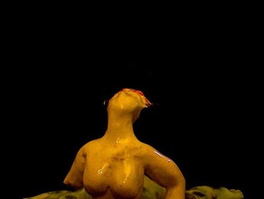 rana signora scansioni & repliche sfida argilla lady makerbotdigitizer la scansione scultura donna 3d print model - Mito3D