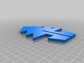 xmas tree bottom cut 3d print model - Mito3D