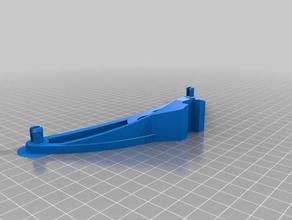 kossel mini spool holder - revised version 3d printer accessories 3d print model - Mito3D