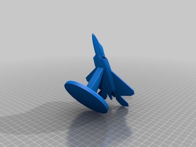 fighter jet stand vehicles 3D print model - Mito3D