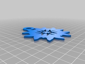 shayna snowflake customized 3d print model - Mito3D