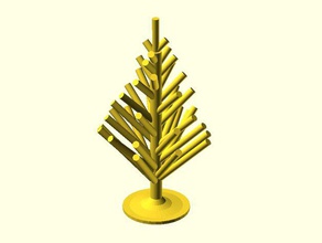 customizable christmas tree models customizer xmas decoration decorations trees 3d print model - Mito3D