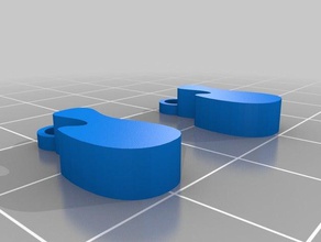 aretes de j personalizado 3d print model - Mito3D