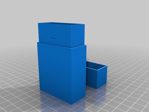 a simple caso portaherramientas y cajas cuadro contenedor 3d print model - Mito3D