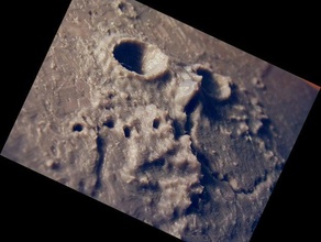 aristarchus-region des Mondes Physik & Astronomie aristarchus Krater lunar Mond der nasa nordöstlich planetary data center Gelände-Modell 3d print model - Mito3D