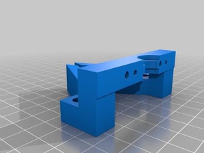 criado j-montaje de la cabeza 3d impresora partes extremo caliente jhead ord bot qu-bd 3d print model - Mito3D