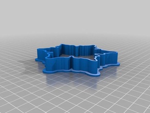 lola Schneeflocke Küche und Esszimmer kundengebundene 3d print model - Mito3D
