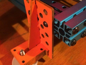 technic-compatible collar de piernas Impresora 3d las piezas constructor lazerstorm la pierna lego makeblock technic 3d print model - Mito3D
