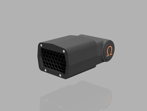 f43am favo de mel flash modificador câmera o sony 3d print model - Mito3D