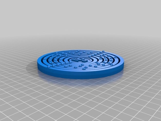neodymium atom physics & astronomy customized 3D print model - Mito3D