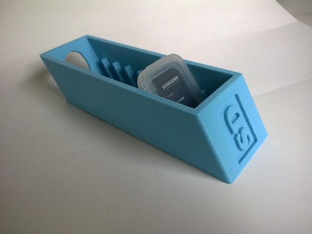 hafıza kartlarını düzenlemek organizasyon kartı sd kart sahibi 3D print model - Mito3D