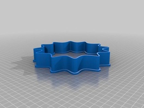 crazy cookie-cutter Küche und Esszimmer kundengebundene 3d print model - Mito3D