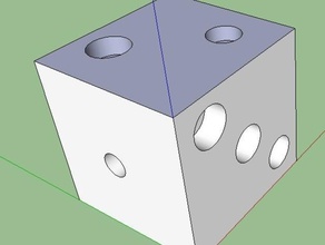 morir los dados de la junta juegos mesa diversión niños imprimible 3d print model - Mito3D