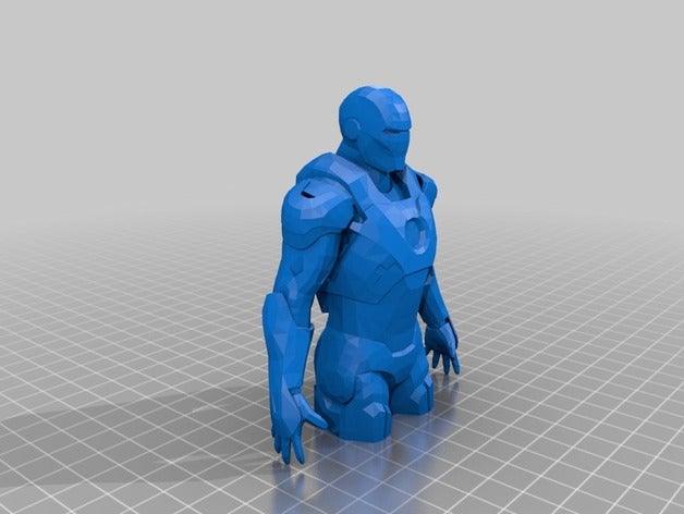 iron man mark 7 diego armas La impresión en 3d hombre de hierro 3D print model - Mito3D