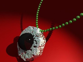 dragon necklace jóias personalizador de sistemas desafio wearable 3d print model - Mito3D