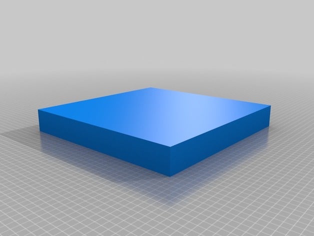 cubo de la anchura 300 3D print model - Mito3D