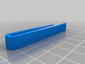 my customized tie clip - blank accessories 3d print model - Mito3D