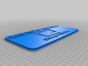 o namorado sinais e logotipos personalizado 3d print model - Mito3D