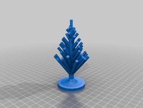 il mio personalizzato albero di natale modelli su misura 3d print model - Mito3D