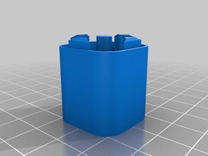 aaa case bottom retry containers customized 3d print model - Mito3D