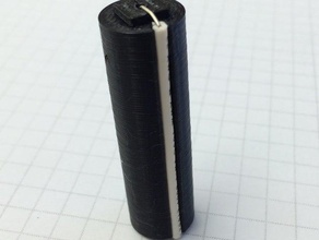 aa fittizio batteria l'elettronica 45 v cell manichino falso pack slug distanziale 3d print model - Mito3D