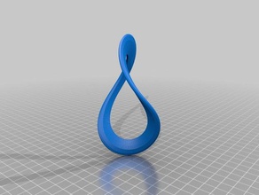 anillo m bius art anneau mobius 3d print model - Mito3D