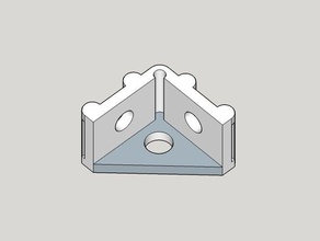 marco de la abrazadera simple esquina correa del herramientas mano 3d print model - Mito3D