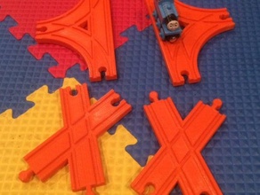 thomas tren parça criss-3 arası yolu tüneli oyuncak & oyun aksesuarları geçiş motoru ahşap 3d print model - Mito3D